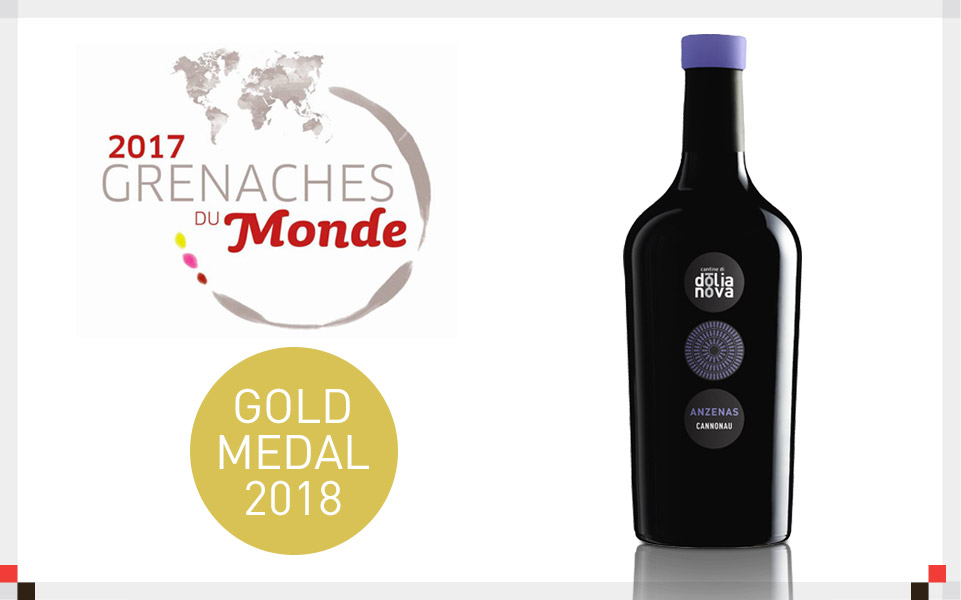 ANZENAS 2015 Medaglia d’Oro al Grenaches du Monde 2018