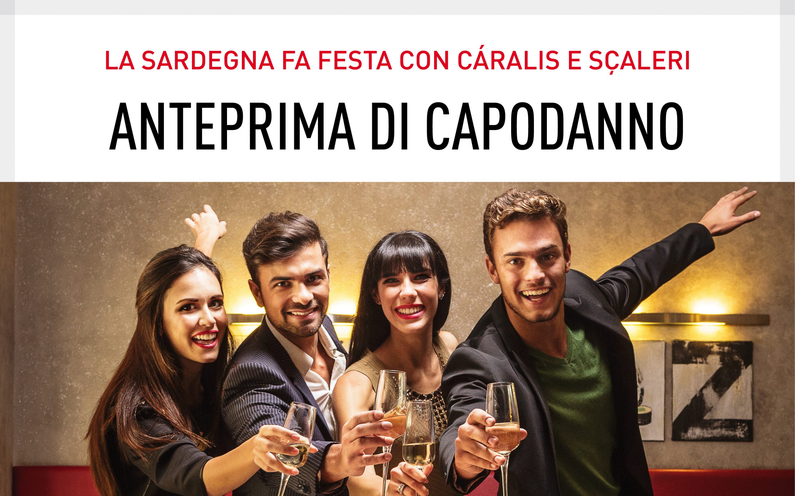 Anteprima di Capodanno: brinda con noi sabato 8 Dicembre!