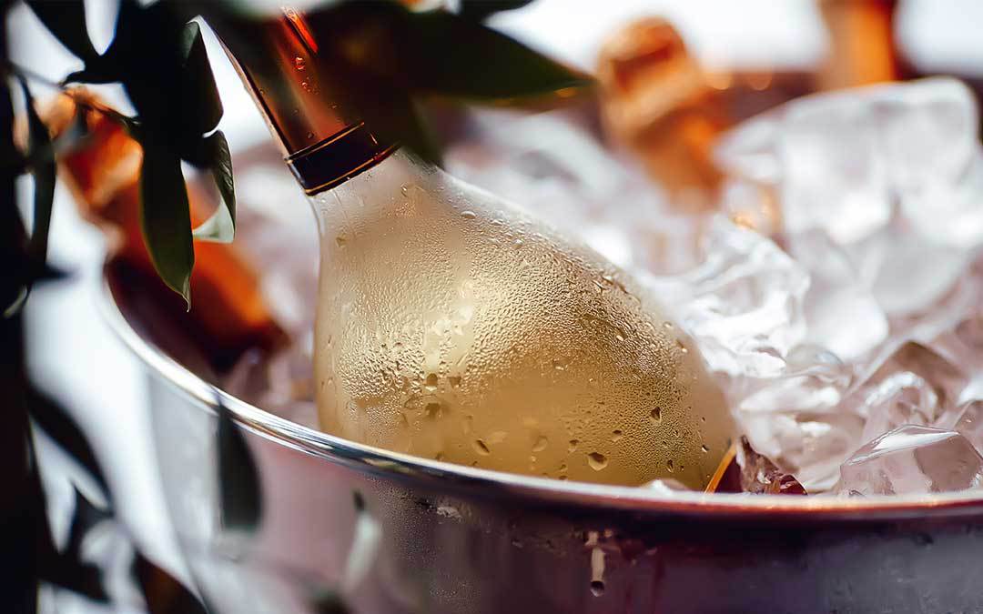 UPKOCH Secchiello per Il Ghiaccio Acrilico Bottiglie di Vino Bottiglia di Champagne Secchiello per Il Ghiaccio di Plastica Trasparente Birra Bevande di Raffreddamento Vasca per Le