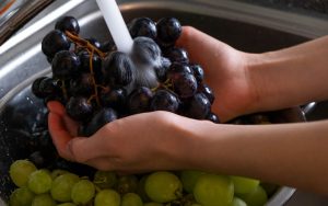 Come lavare l'uva