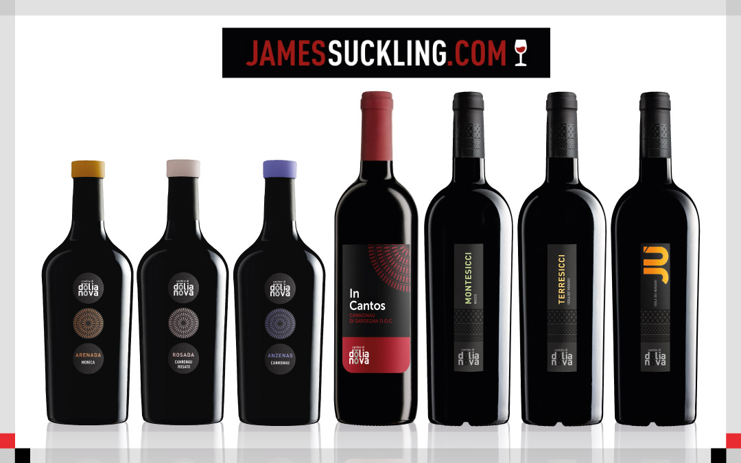 Prestigiosi punteggi James Suckling per 7 nostri vini