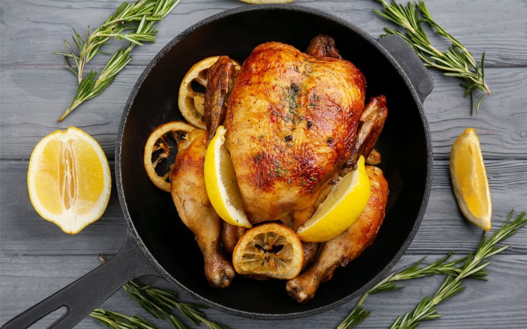ricetta galletto al forno con vino bianco