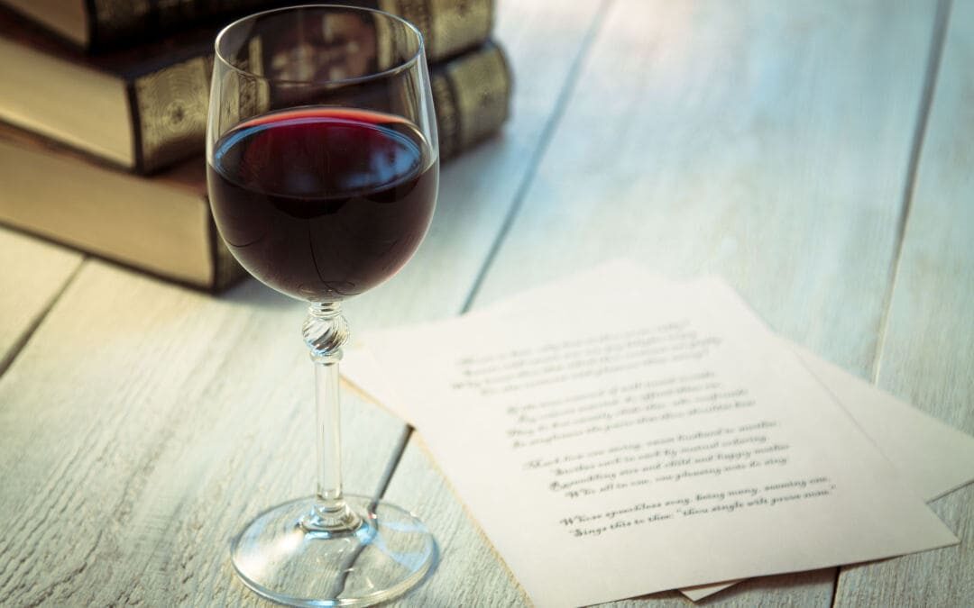 5 componimenti poetici in onore del vino