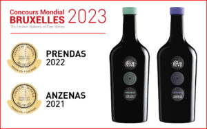 Prendas 2022 e Anzenas 2021 premiati con la medaglia d'oro al Concours Mondial de Bruxelles