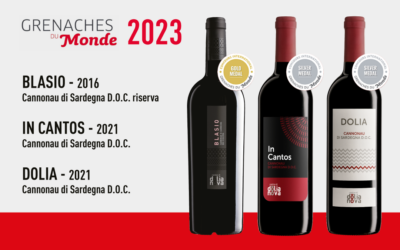 Blasio 2016, In Cantos 2021 e Dolia 2021 premiati al Concorso Grenaches du Monde