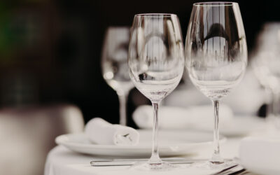 Qual è il bicchiere del vino e quello dell’acqua?